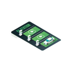 EV-Lade-App für Android iOS Benutzer freundliche Schnitts telle mit kommerzieller EV-Lade-App im dunklen Modus Verwalten Sie mehrere Stationen - Product Image 3