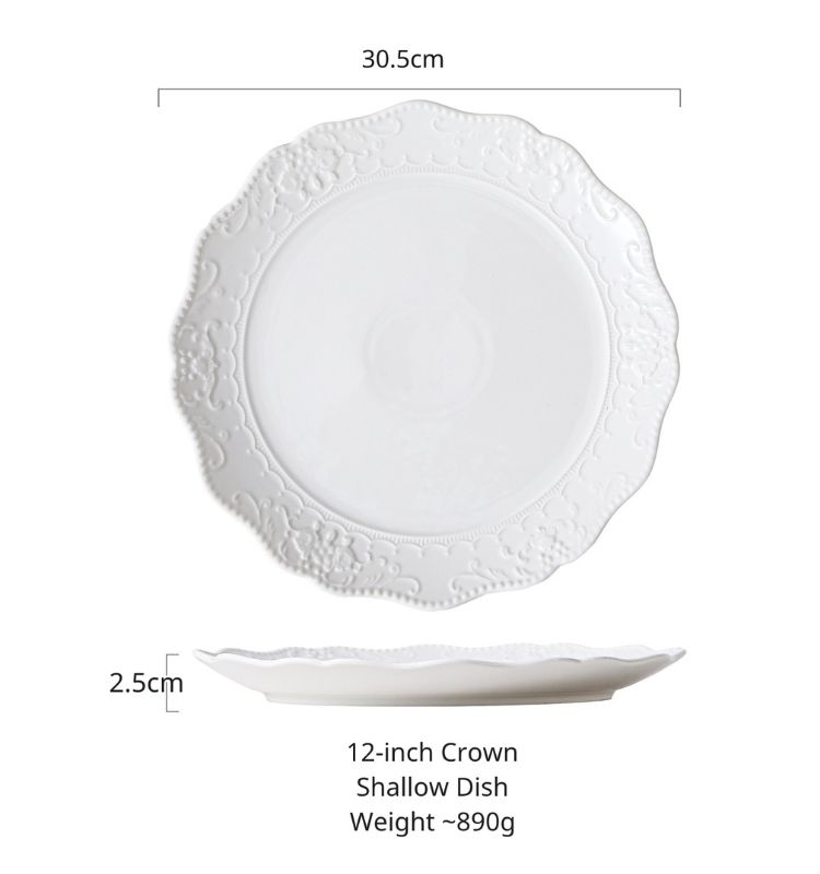 12 assiettes
