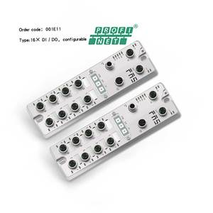 Módulo de protocolo único de comunicación Ethernet FAS Profinet 001E11 módulo remoto io 16DI/DO