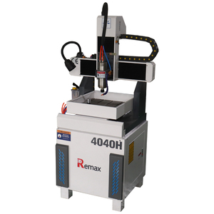 Máquina enrutadora CNC Mini 4040 de 3 ejes Eje único fácil de operar con sistema de control DSP para grabado de metal - Product Image 3