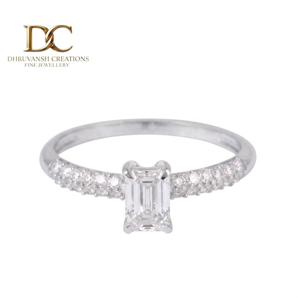 Solid White Gold