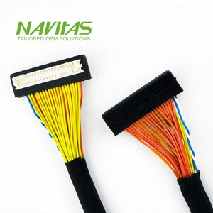 Özel Hirose DF9 41S 41 Pin başlık kablosu montaj TTL sinyal iletimi için 1mm Pitch - Product Image 3