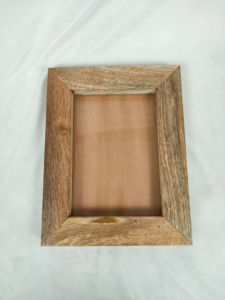 Moderner Mango Holz Foto rahmen Handgemachter Bilderrahmen für Hausgarten Dekor Custom Size Bulk Großhandel