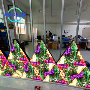 定制尺寸PH6 P6三角led显示屏全彩屏led室内室外led显示屏价格 - Product Image 5