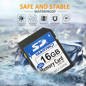 出厂价SD存储卡，带16gb 32gb 128gb 256GB高速闪光灯，用于相机定制个人标志 - Product Image 6