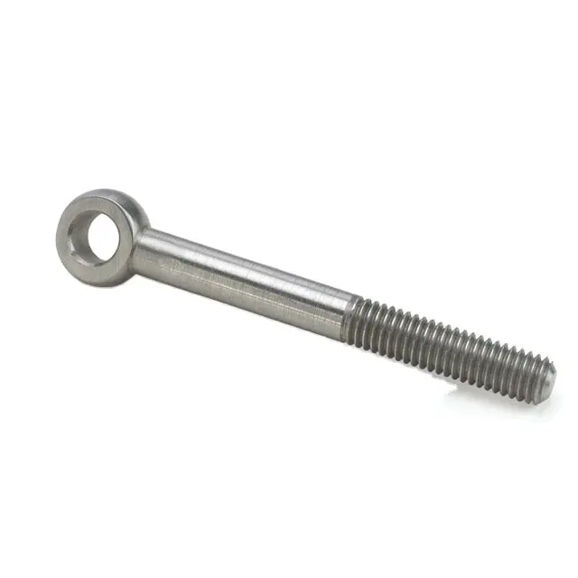 High Quality 304 Galvanized Stainless Steel Fastener 500mm Bent Eye Bolts