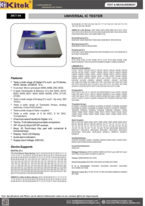 Dict-04 ic tester/digitale lineare ic tester/tester universale ic tester - Product Image 5