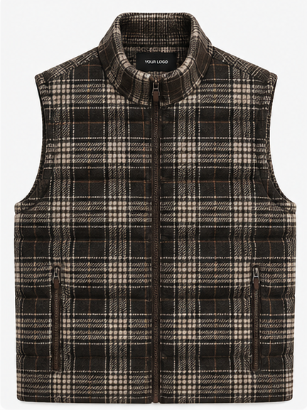 Vintage Brown Tartan