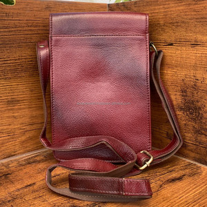 2024 yeni Vintage inek derisi erkekler çanta Buffalo gerçek deri Crossbody kadınlar için basit omuz çantası hakiki deri askılı çanta - Product Image 5