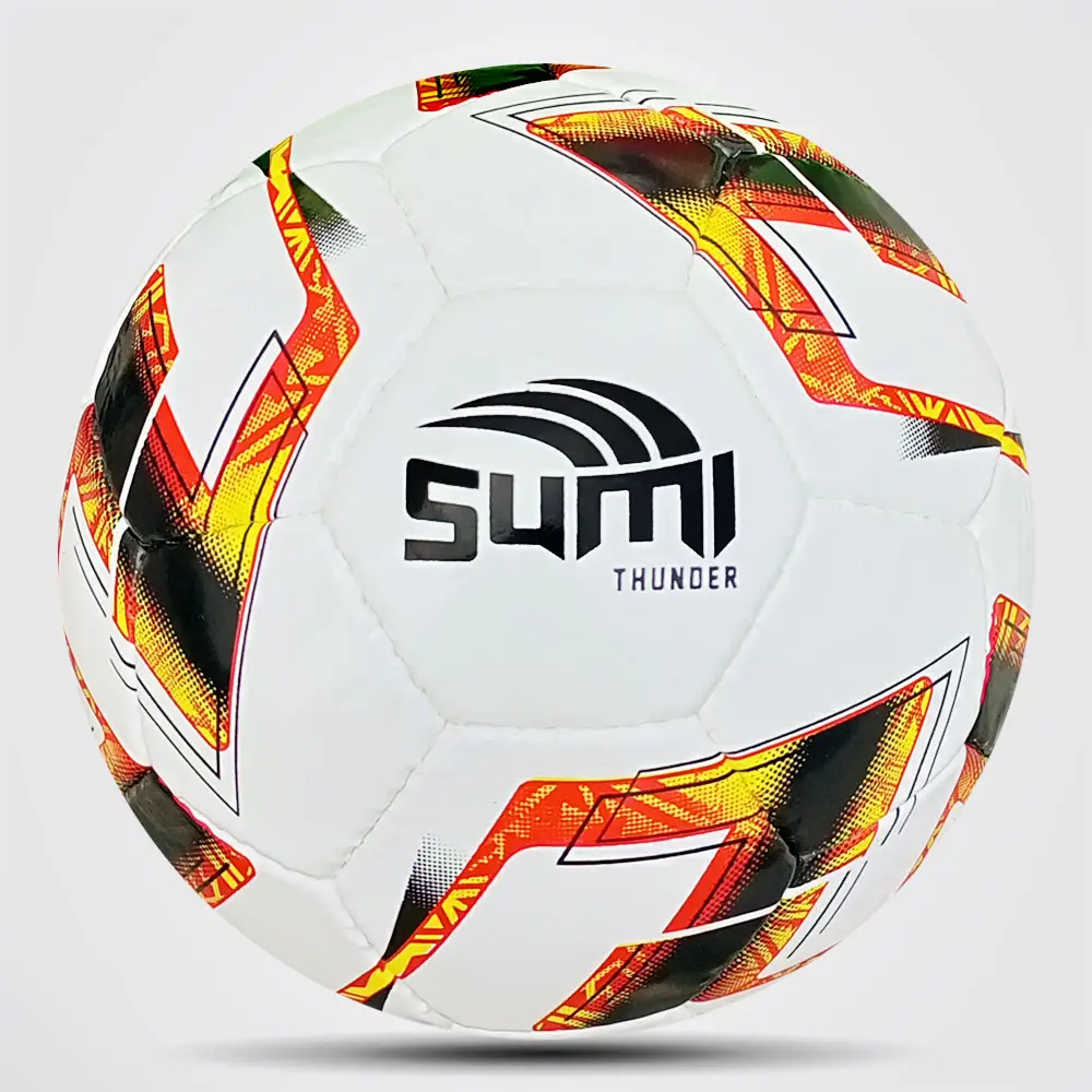 Balón de equipo de fútbol al por mayor impresión personalizada tipo PVC y PU fabricado en fábrica balón de fútbol de entrenamiento más demandado