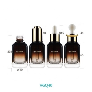 (VGQ) 10毫升<span class=keywords><strong>20</strong></span>毫升40毫升方形玻璃瓶滴管 - Product Image 2