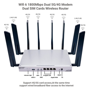 Enrutador WIFI6 5g 4g Sim, módulo M2 integrado o enrutador PCIE 5g con ranura para tarjeta Sim - Product Image 6