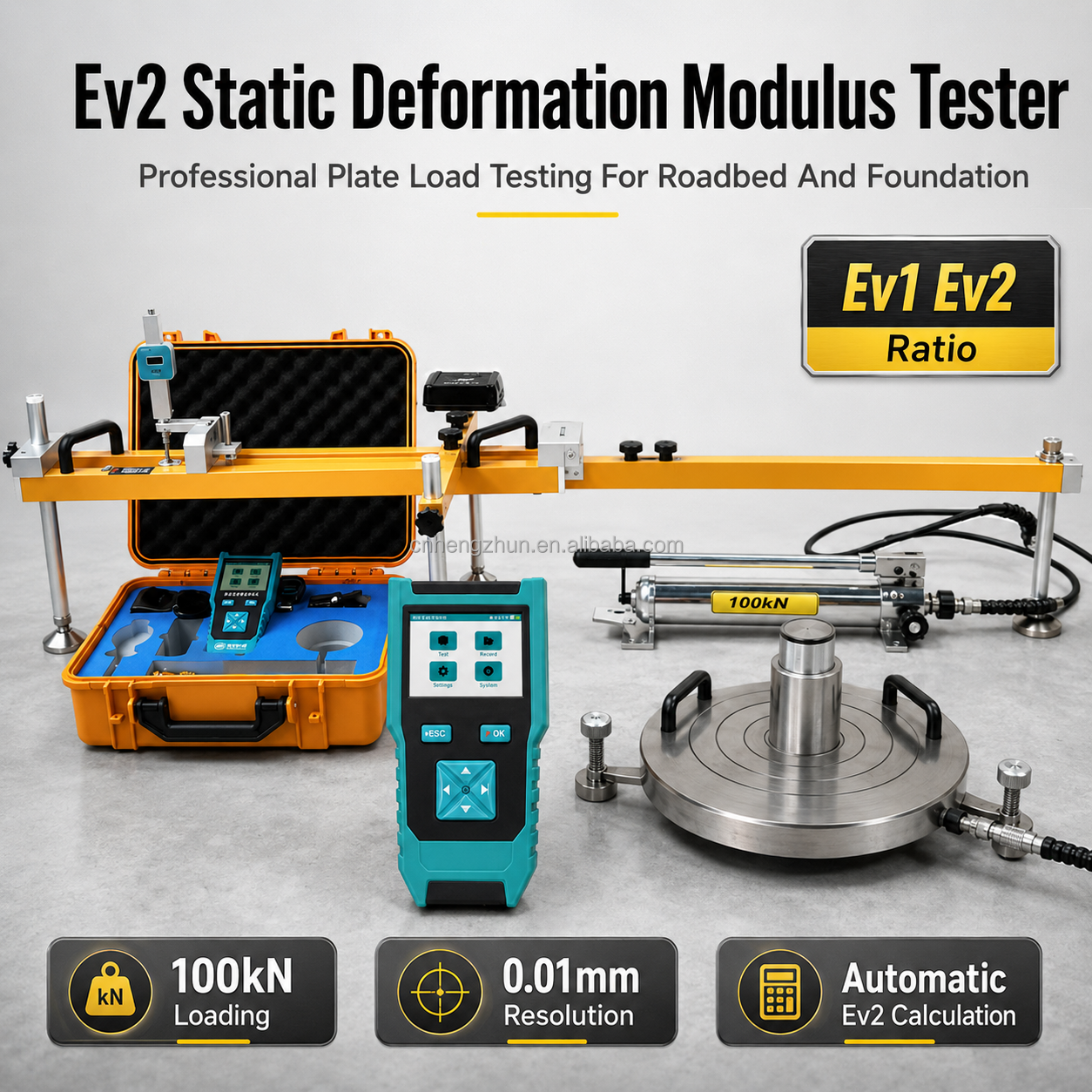 GTJ-Ev2 Static Deformation Modulus Tester