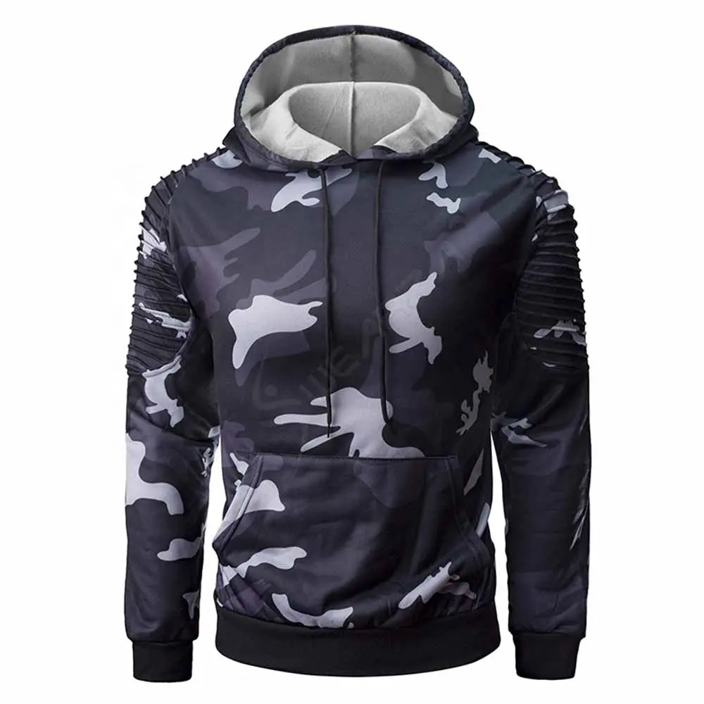 Groothandel Mannen Volledige Sublimatie Bulk Fleece Hoodies Top Kwaliteit Digitale Warmteoverdracht Bedrukt Aanpasbaar Full-Panel Sweatshirt