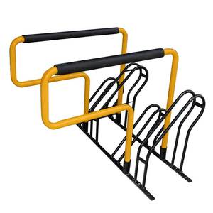 Ngoài Trời Nhỏ Gọn Phẳng Gói Xe Đạp Giá Thép Xe Đạp Bãi Đậu Xe Lưu Trữ Thương Mại Chu Kỳ Sàn Hiển Thị Kệ Đứng Lưới Xe Đạp Giá - Product Image 2