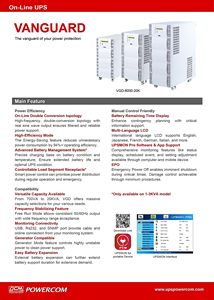 Single Phase Online <strong>UPS</strong> Uninterruptible Power Supply <strong>Backup</strong> Power for Telecom and Server - Product Image 6