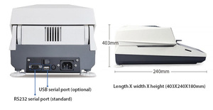 Độ ẩm Tester điện tử kỹ thuật số độ ẩm nội dung Analyzer độ ẩm Meter cho thực phẩm - Product Image 2