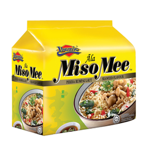 Ibumie Ala misomee บะหมี่แป้งสาลีผัดกึ่งสำเร็จรูปมาตรฐานฮาลาล12ชุด5S X 80g บรรจุภัณฑ์แบบกล่อง - Product Image 1