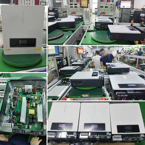 Inverter intelligente a doppia uscita da 4KW a 10KW Inverter On-Grid 24V 48V onda sinusoidale pura ibrido Inverter solare con Controller MPPT - Product Image 5