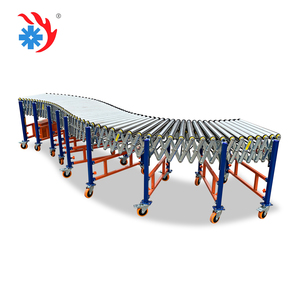VPAI flessibile rullo trasportatore 50-70 kg capacità di carico per il carico di scarico del trasportatore - Product Image 3