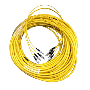 Koparma Fiber optik yama kablosu SM/MM 2/4/8/12/24 çekirdek seçimi LC/SC/FC/ST konnektör ve APC/UPC parlatma - Product Image 1