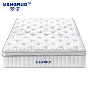 Großhandel High Density Pillow Top Memory Foam Matratze Komprimierte Smart Pocket Spring Matratze in einer Box - Product Image 1