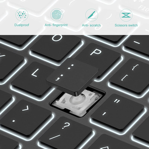 Juego de teclado y mouse inalámbricos Bluetooth con teclas luminosas Diseño de alto valor Compatible con teléfonos móviles y tabletas iPad - Product Image 6