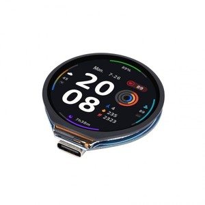 ESP32-S3开发板，带1.28英寸圆形触摸液晶显示器，紧凑的尺寸，加速度计和陀螺仪传感器