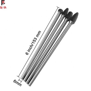 D1009m06 100 150 200 mét <span class=keywords><strong>Shank</strong></span> dài <span class=keywords><strong>Shank</strong></span> carbide burr <span class=keywords><strong>Cutter</strong></span> Khắc Máy xay <span class=keywords><strong>bit</strong></span> khắc tungsten carbide quay tập tin - Product Image 2