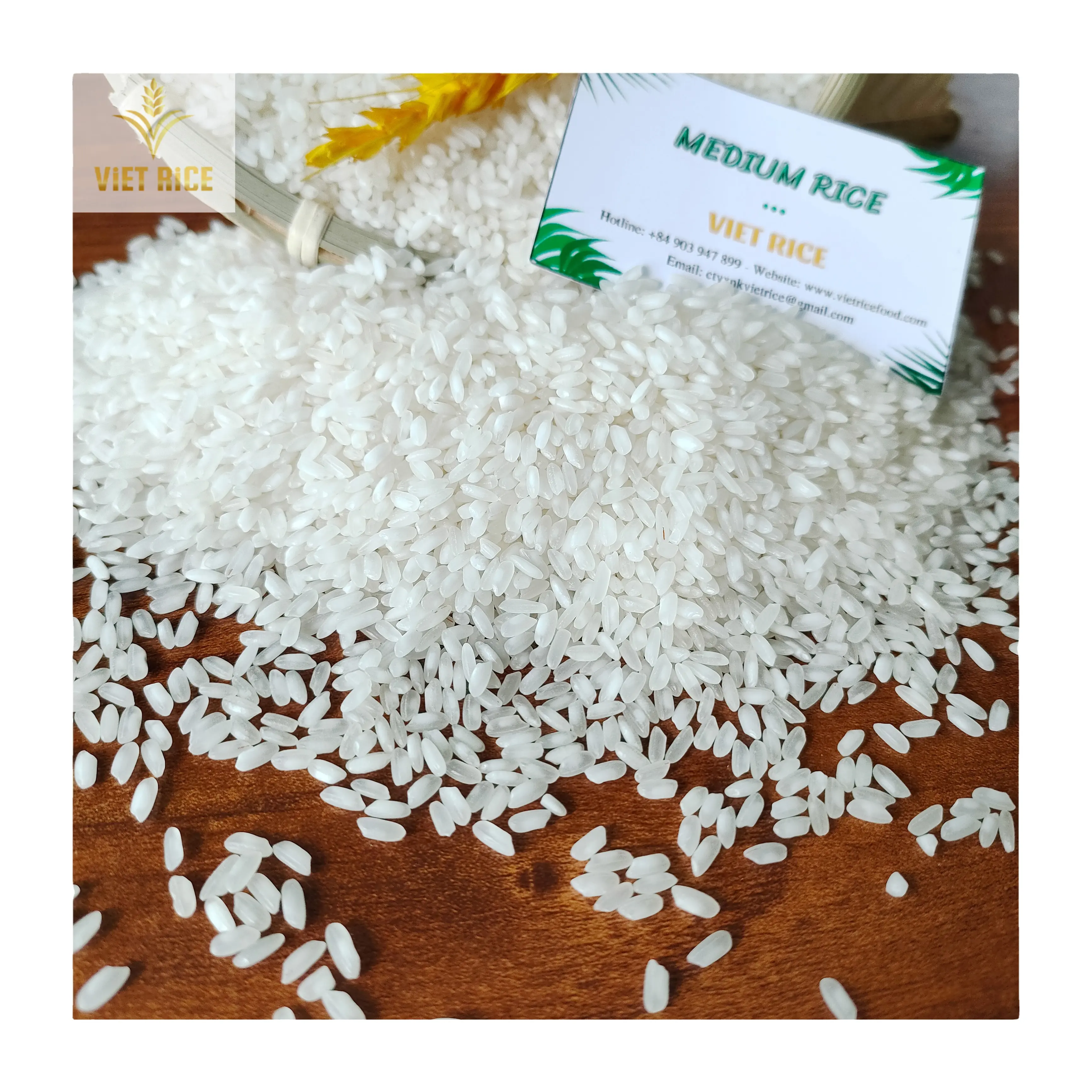 Vietnamese Rice - Medium Rice (Camolino) High Quality Large Quantity - Clean Rice For Export Competitive Price
