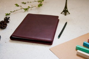 Cubierta personalizada A5 Portafolio de cuaderno Cubierta de diario de cuero recargable personalizada 6x9 Colega DE LA LP5-0029 - Product Image 4