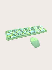 2025 Nueva fábrica Hotsales Typewriting 2,4G Inalámbrico Tamaño completo Teclado de computadora Ratón Combo SMK-666395AG en stock - Product Image 4