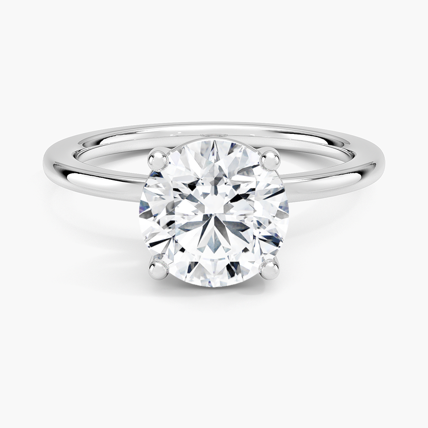 White Gold Plated