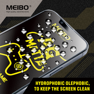 Meibo ฟิล์มเคลือบ HD อัปเกรด2025ฟิล์มป้องกันหน้าจอป้องกันแสงสะท้อน9H สำหรับ iPhone 16 15 14 13 PRO MAX 12 11 Series - Product Image 3