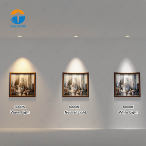 Vuông Hiện Đại Chìm Led Downlight 5 Wát 7 Wát 9 Wát 12 Wát Trong Nhà <span class=keywords><strong>GU10</strong></span> Lịch Thi Đấu MR16 Downlight Khung Nhà Ở - Product Image 6