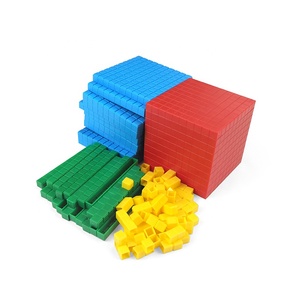 GD öğrenme araçları plastik taban on yapı taşları oyuncak seti yavru matematik çocuklar için; Matematik yardımcıları - Product Image 1