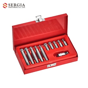 Tayvan yüksek kaliteli güç aracı S2 Hex Torx Spline çıkarıcı ucu seti Metal kasa - Product Image 4
