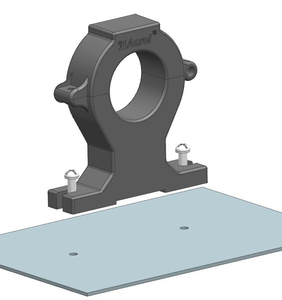 Acrel AHKC-EKA <strong>Hall</strong> <strong>Effect</strong> <strong>Current</strong> <strong>Sensor</strong> 20mm Aperture <strong>Open</strong> <strong>Loop</strong> Split-Core Design for Solar Inverter UPS Battery Monitoring - Product Image 4