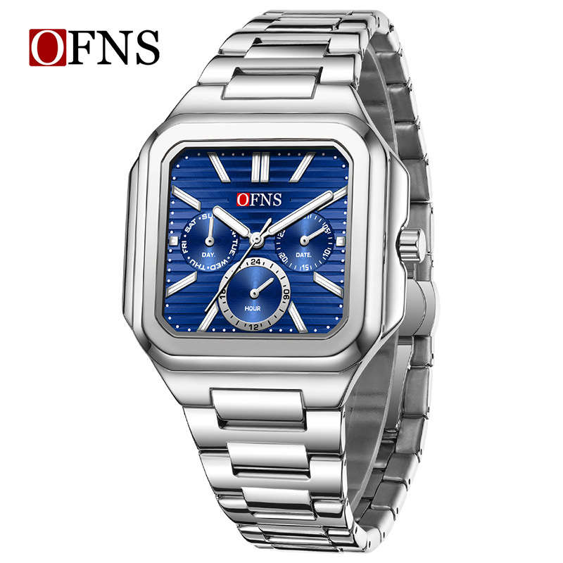 Steel with silver blue