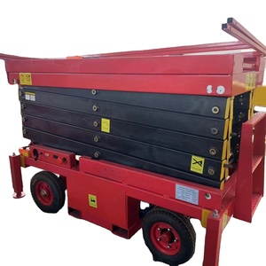 Mesas elevadoras eléctricas autopropulsadas con capacidad de carga, mesa elevadora de tijera hidráulica a la venta, plataformas de trabajo elevadoras móviles - Product Image 3