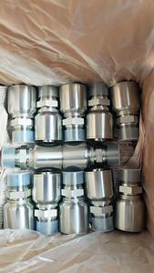 U.S. JIC74テーパーフレアスルーフィッティング油圧ホース変換トランジションフィッティング1JN-06-08JIC74コーンフレアチューブアダプター