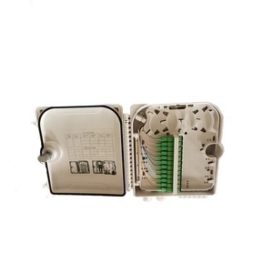 fdb 16 Port Outdoor Fiber Optic Distribution Box with SC Connectors <strong>Enclosure</strong> for FTTH FTTX Network 1 Year Warranty