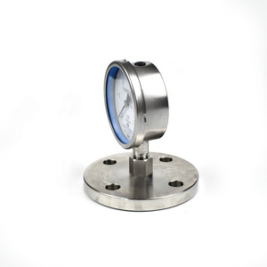 Xiaoshu độ chính xác cao 0-6 Bar Bar thép không gỉ lỏng nước dầu đầy áp kế wika đo áp suất - Product Image 1