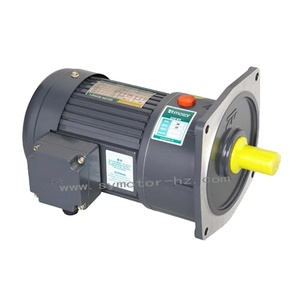 750W 1HP交流齿轮电机，带制动低转速垂直3p和单相110V 60hz三相ROHS认证 - Product Image 1