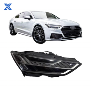 For 2015-2020 <strong>Audi</strong> A7 <strong>LED</strong> Headlight Assembly OEM Pair - DRL Projector, DOT/ECE Certified, Plug and Play, IP67 Waterproof - Product Image 1