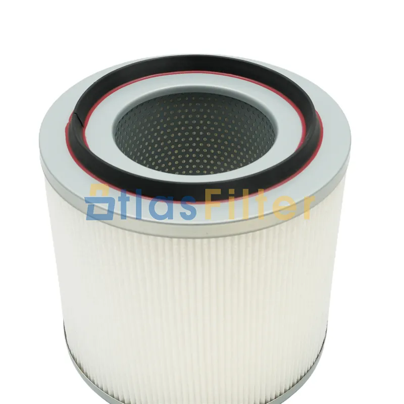 Utilisé pour la pompe à vide de compresseur Atlas Copco 1637000329 élément filtrant d'échappement de pompe à vide de qualité 9095107