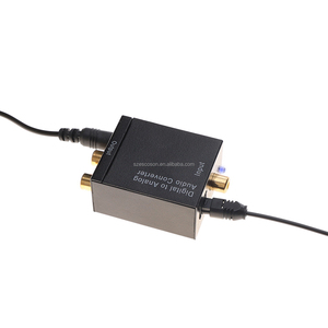 電源付きデジタル-アナログオーディオコンバーターデジタル光信号-アナログ信号コンバーター - Product Image 4