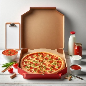 California Dreamin' çevre dostu Pizza kutuları batı sahil Pizza suşi barlar için özel şık mat laminasyon kabartma