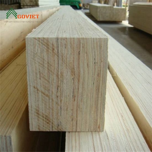 LVL ahşap ahşap kauçuk ağaç ahşap mobilya için doğal renk, kapalı kullanım, yatak slat, ambalaj seviyesi - Product Image 1
