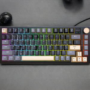 Mới Đến Bán Buôn 82key RGB Backlit Chơi Game Cơ Khí Bàn Phím USB Có Dây 75 Phần trăm Không Dây 2.4G Bàn Phím - Product Image 6